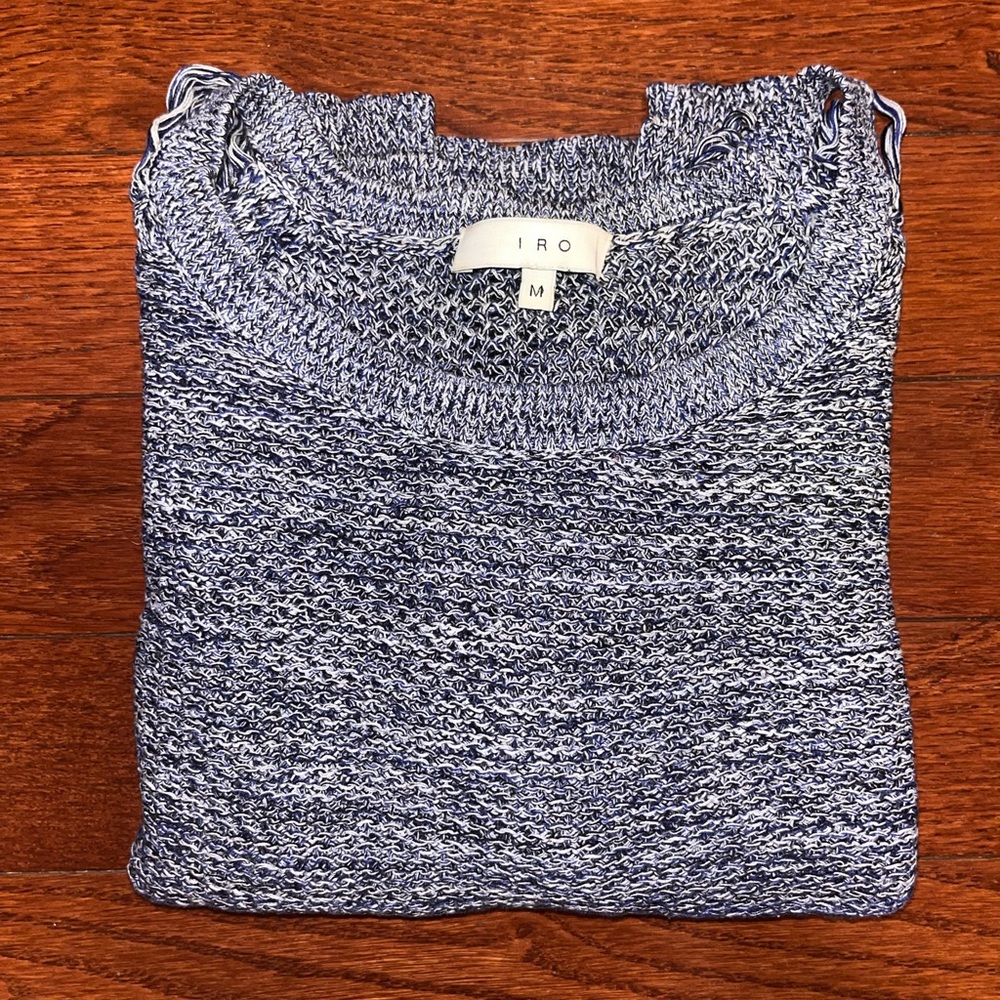 IRO Yana Distressed Knit Sweater